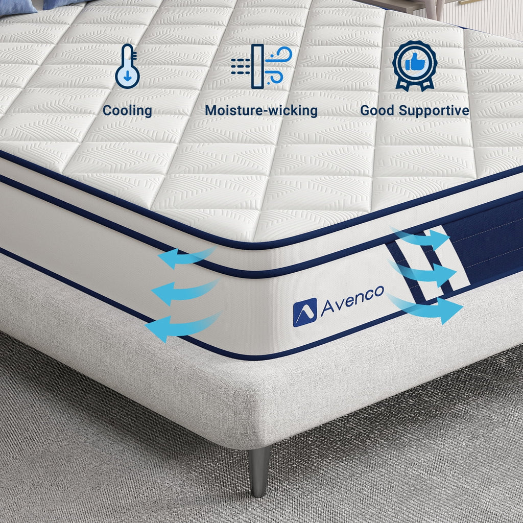 Full Size Gel Memory Foam Hybrid Mattress G832