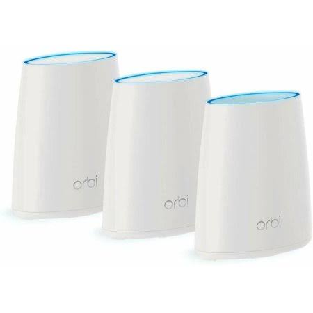 Black Certified Refurbished WiFi System 3 Pack Routers E6920