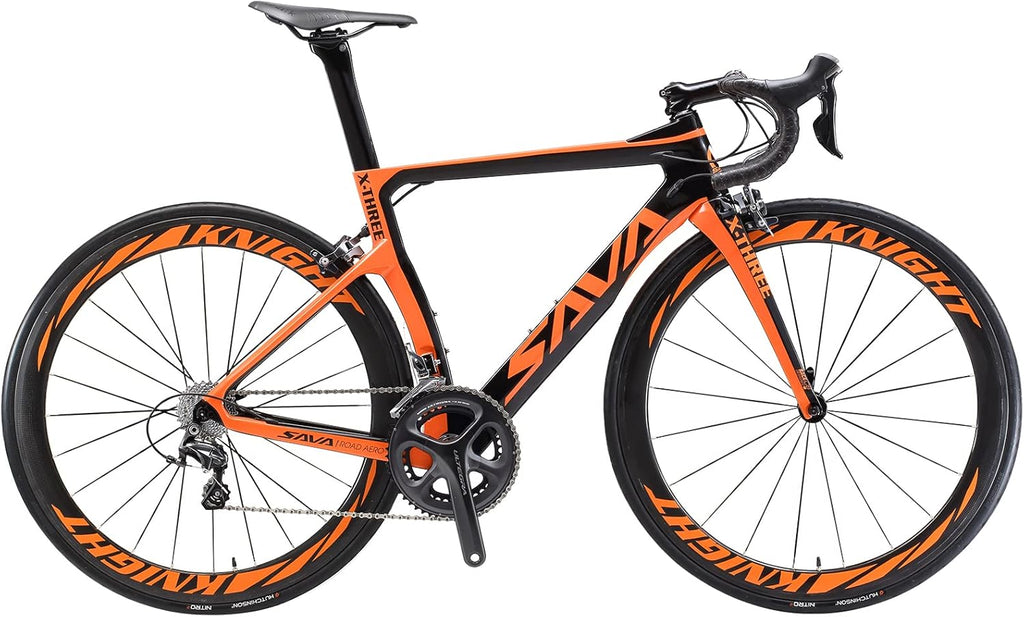 Carbon Fiber Road Bike 700C Racing Bicycle with Shimano Ultegra 22 Speed Group Set Y976001