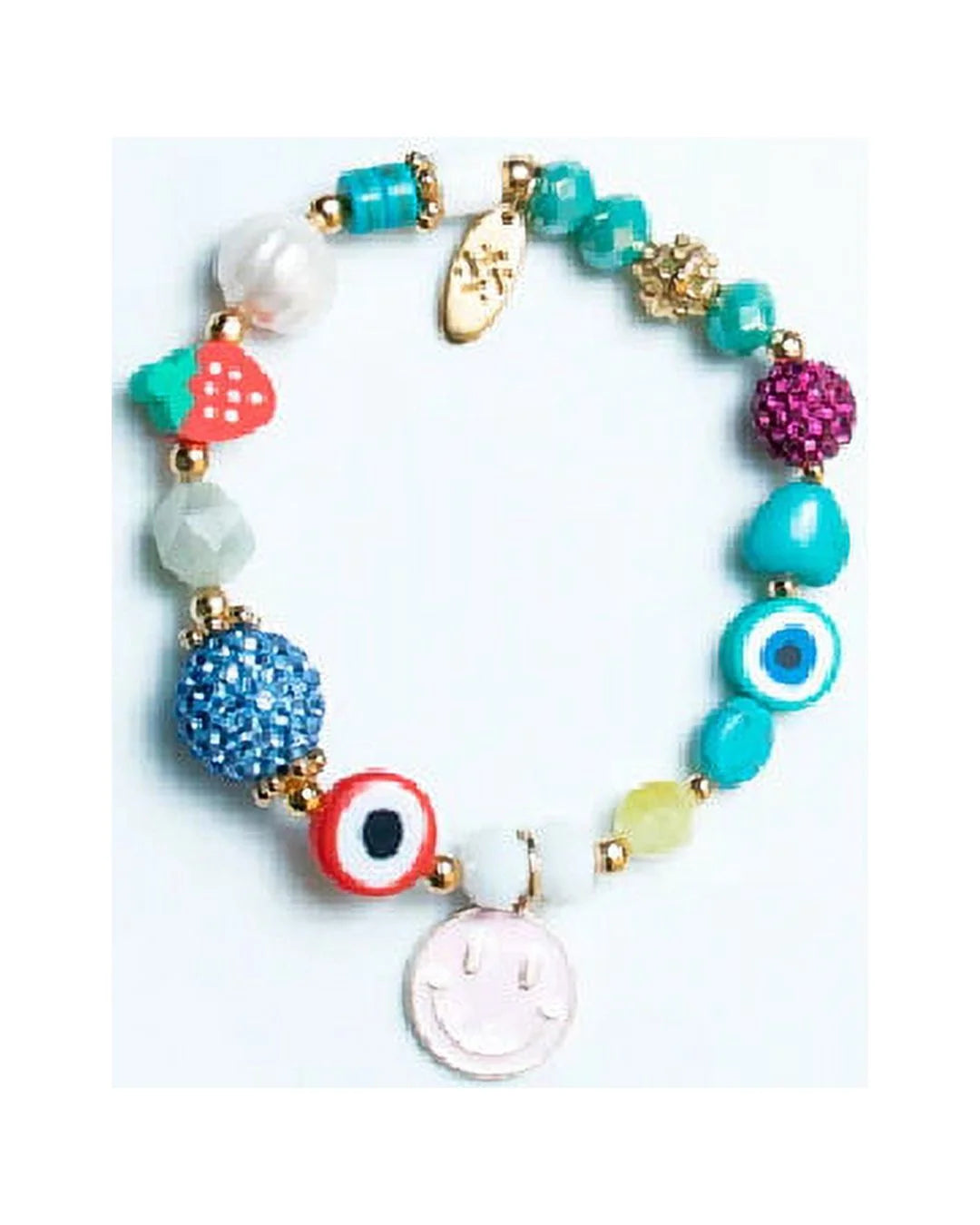 Red Murano Nazar Elastic Bracelet I62597