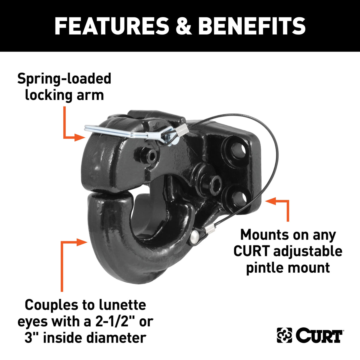 Pintle Hook Hitch 20,000 lbs Y27753