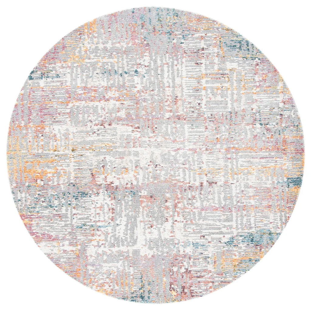 Beige/Rust Rug P599