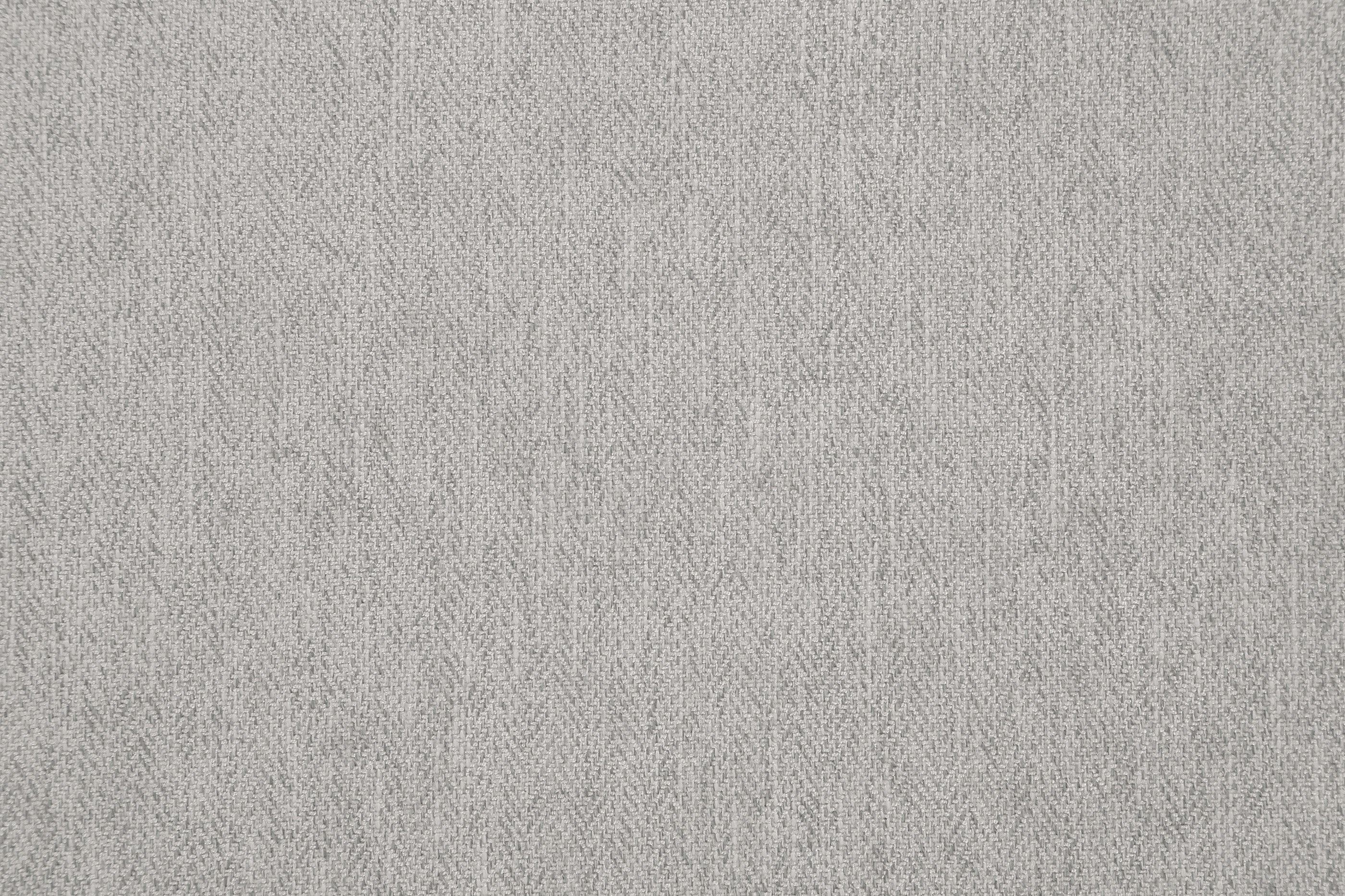 Chair & Ottoman Herringbone Smoke Gray Fabric with Medium Espresso Legs L24811