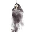 Grey Halloween Skull Decoration Prop N53734