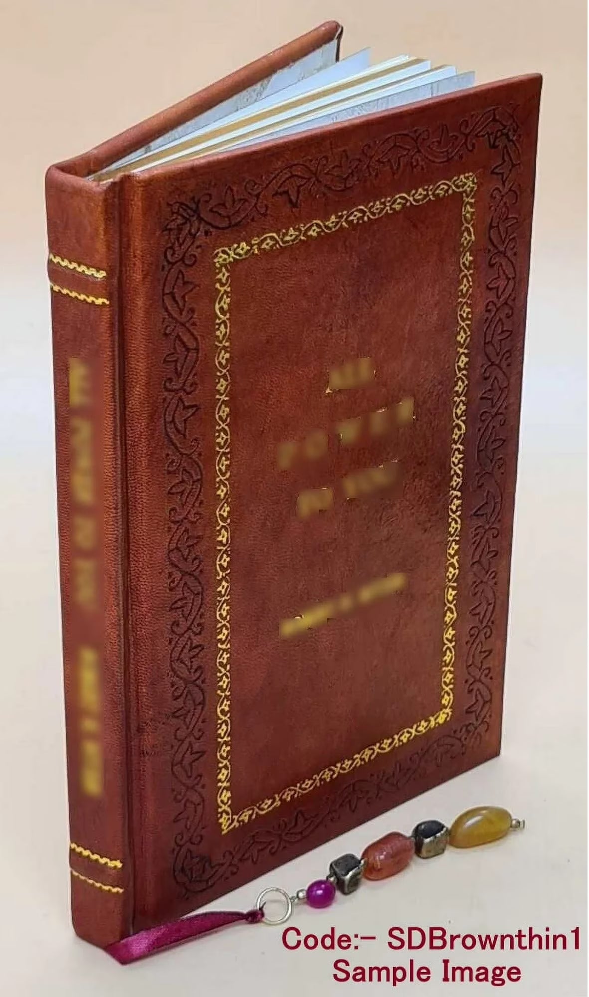 Premium Leather Bound Tragedia Lirica W76932