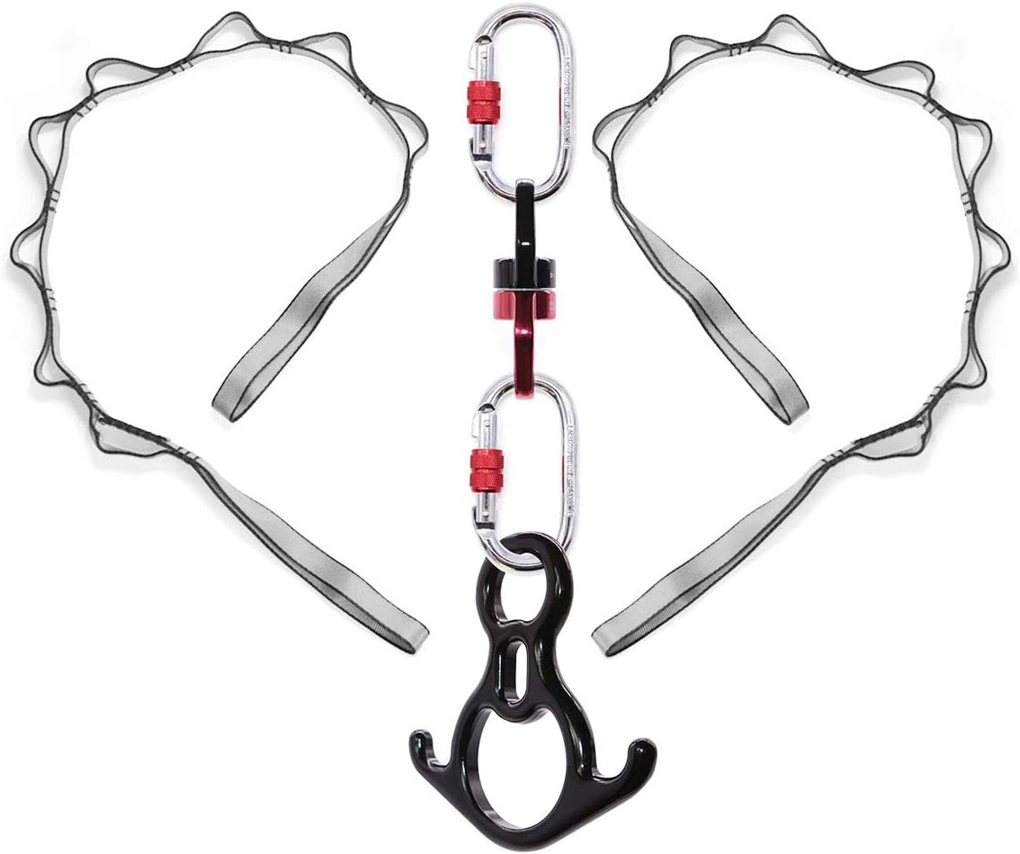 Aerial Silk Dance Hardware Kit with Swivel & Carabiners S12628
