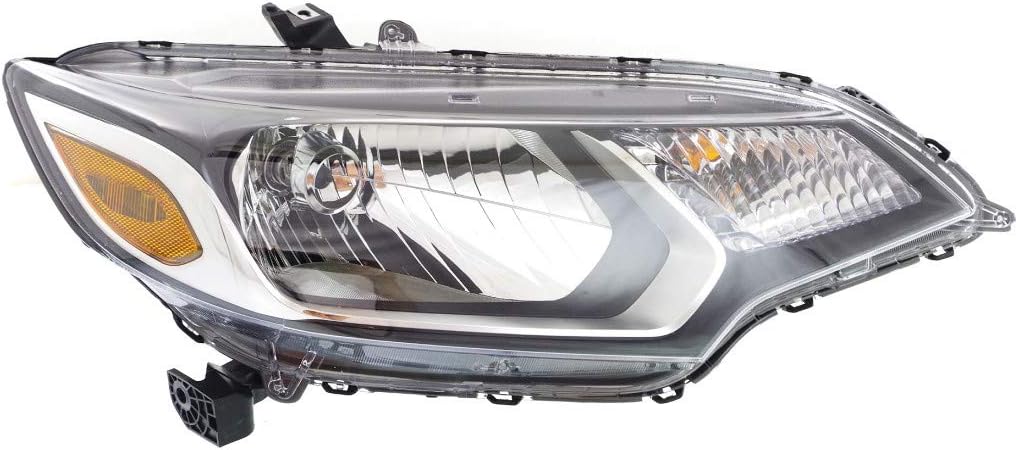 Passenger Side Headlight Assembly for Honda Fit 2015 2016 2017 V409