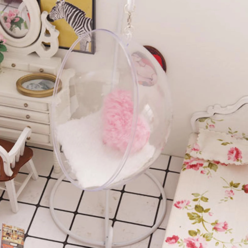 Dollhouse Miniature Swing Chair O202081