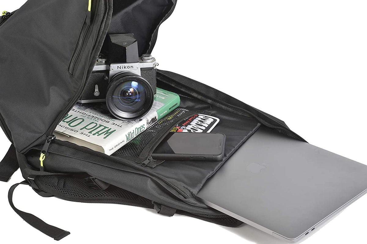 Black Motorcycle Helmet Holder Backpack T273583