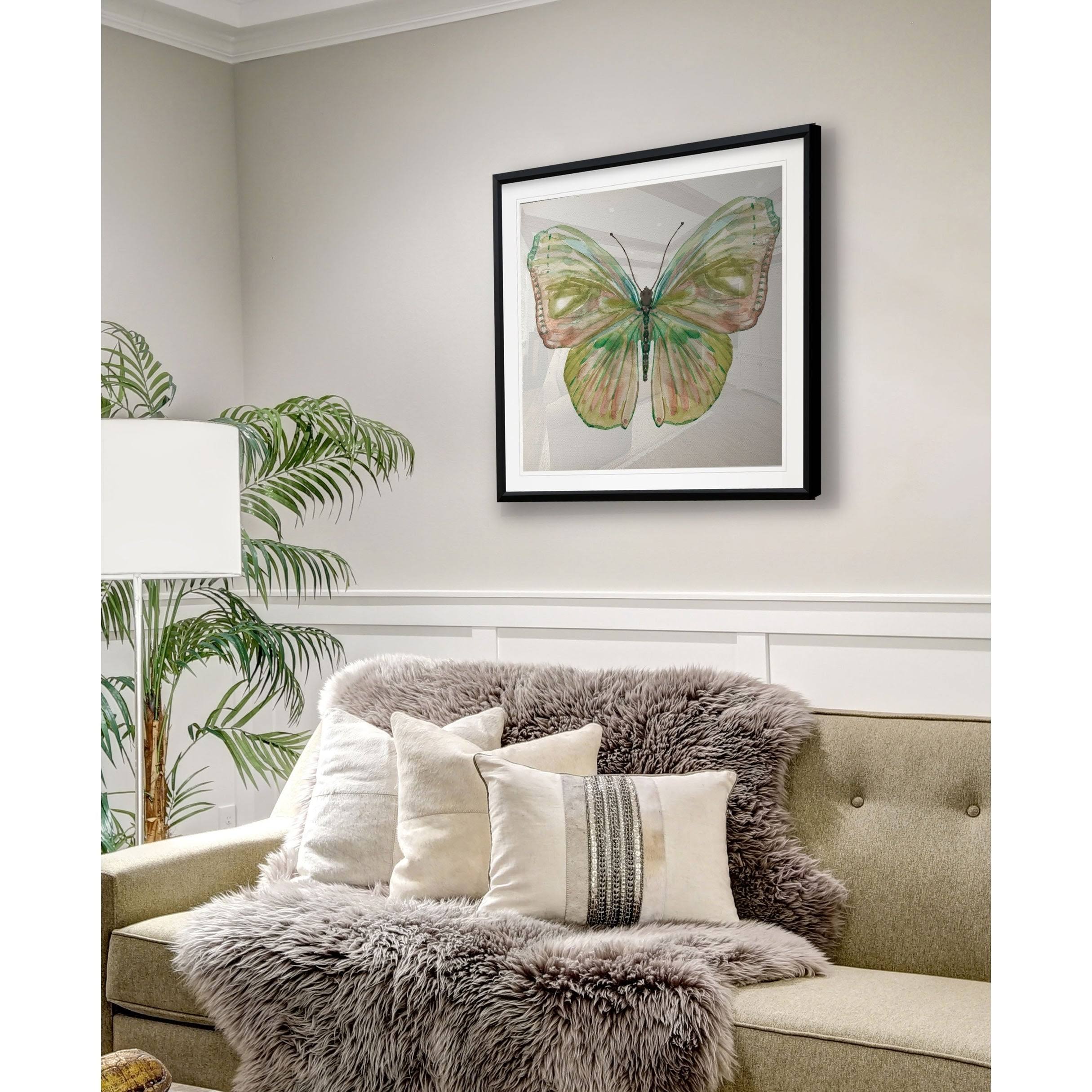 Framed Giclee Print 28x28 H4981