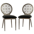 Black Dining Chair (Set of 2) H324