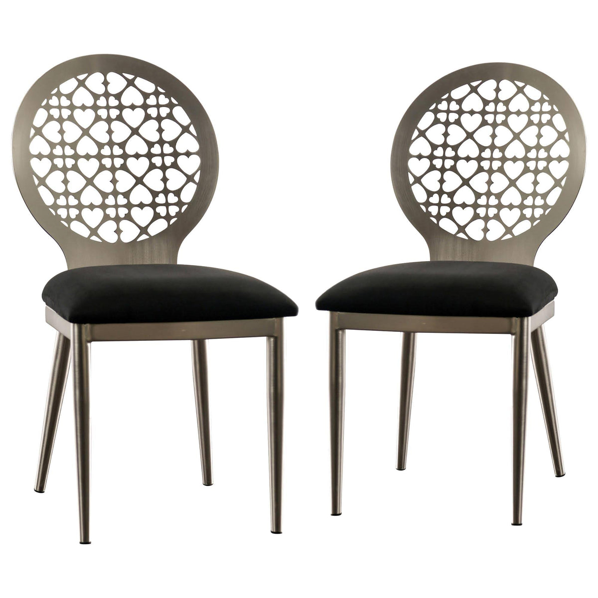 Black Dining Chair (Set of 2) H324