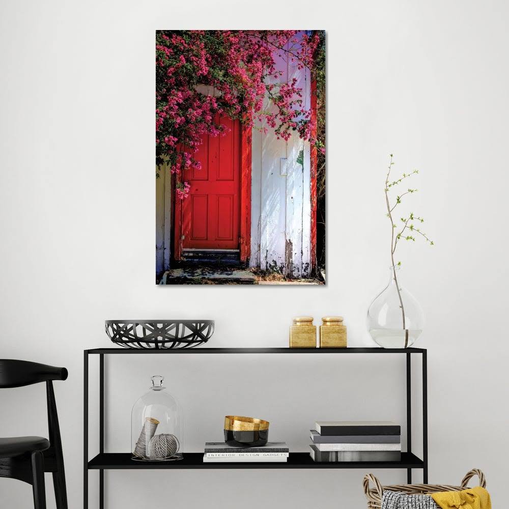 Red Door Canvas Wall Decor Prints P52962