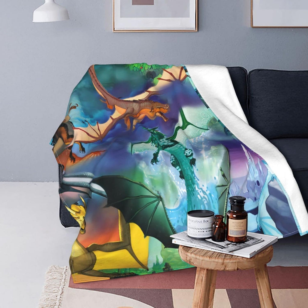 Queen Size Flannel Fleece Throw Blanket L6250