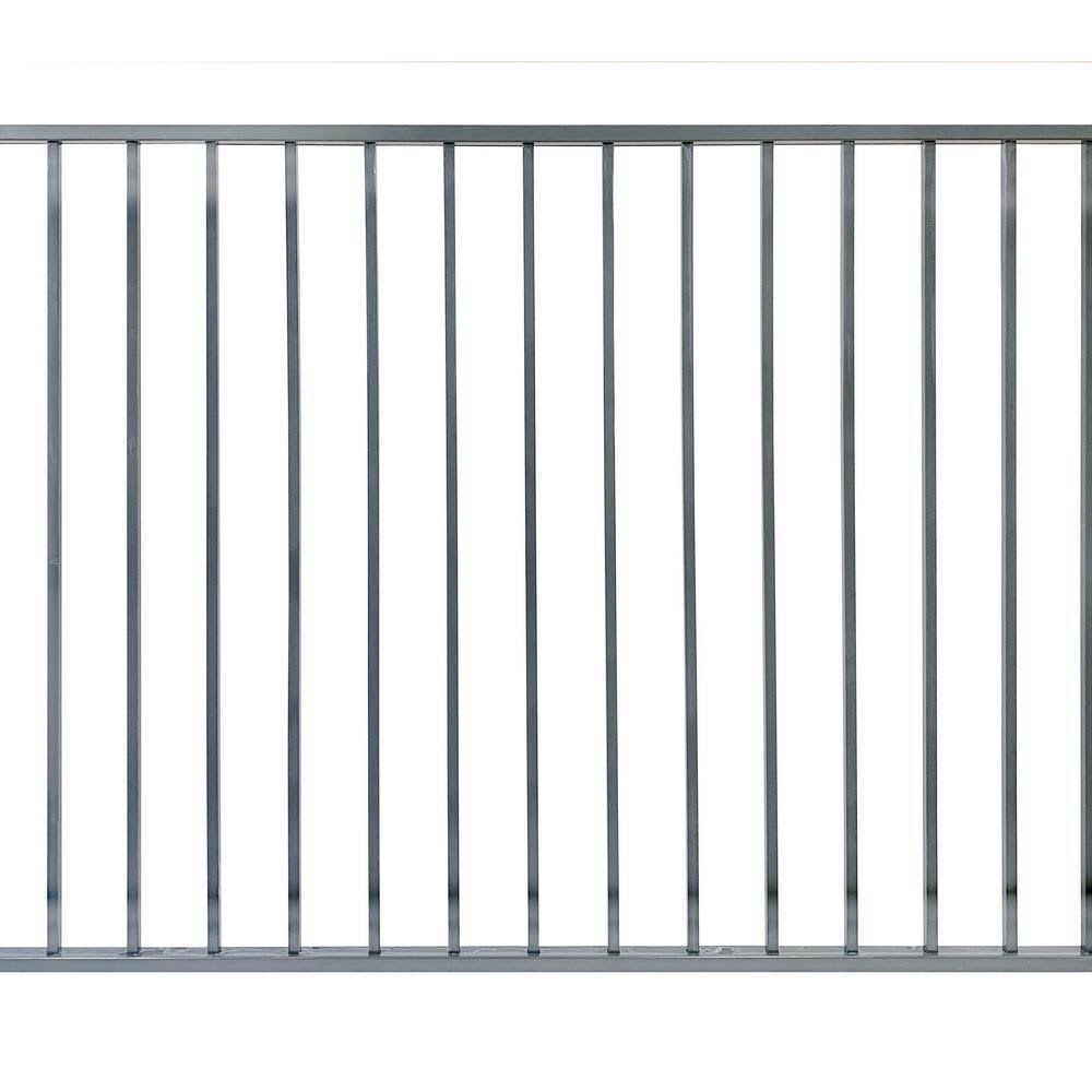 Slate Grey Metal Fence Panels Z5325