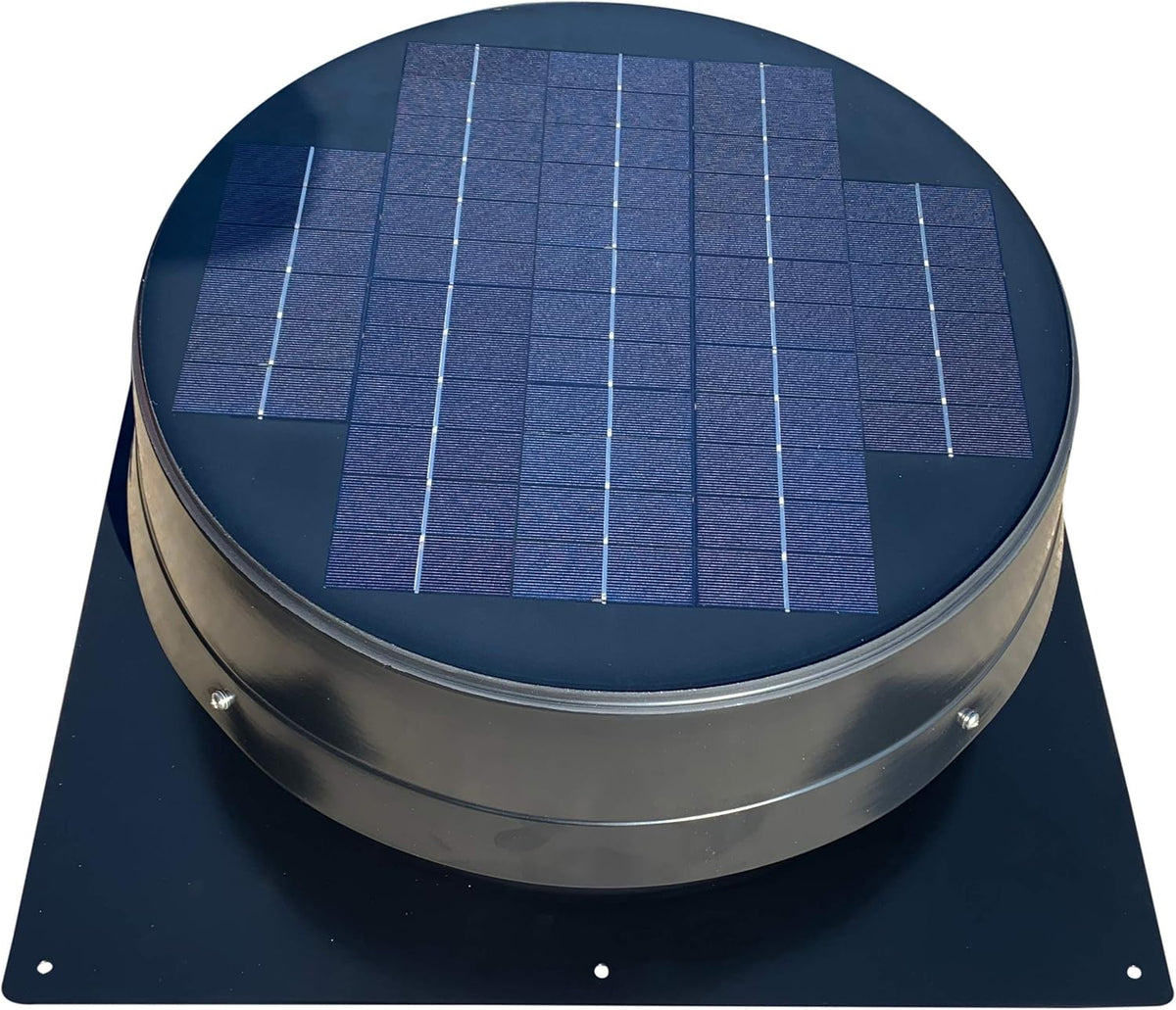 Solar Attic Fan with Thermostat /Humidistat, Brushless Motor K909