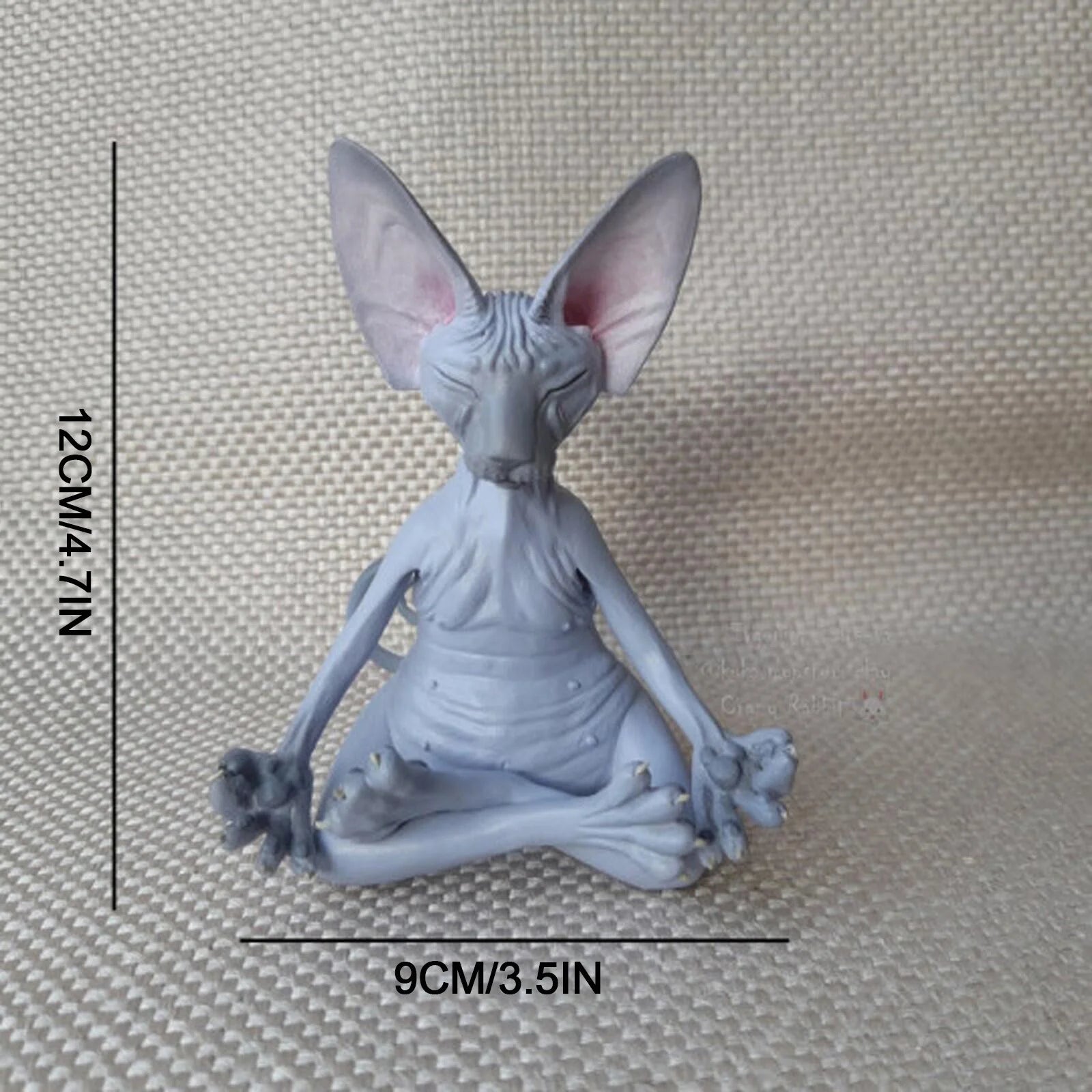 Sphynx Cat Meditate Collectible Figurines G184