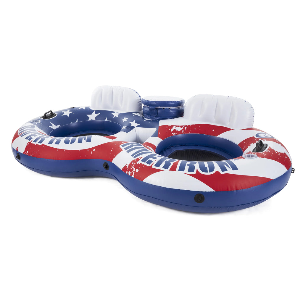 American Flag Inflatable Float & Inflatable Beverage Cooler Float B37098