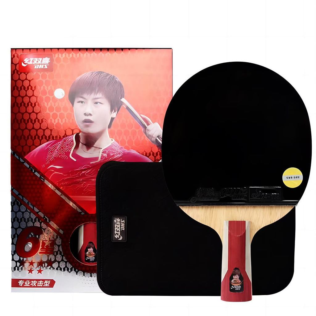 ITTF Approved Table Tennis Racket with Carrying Case U912