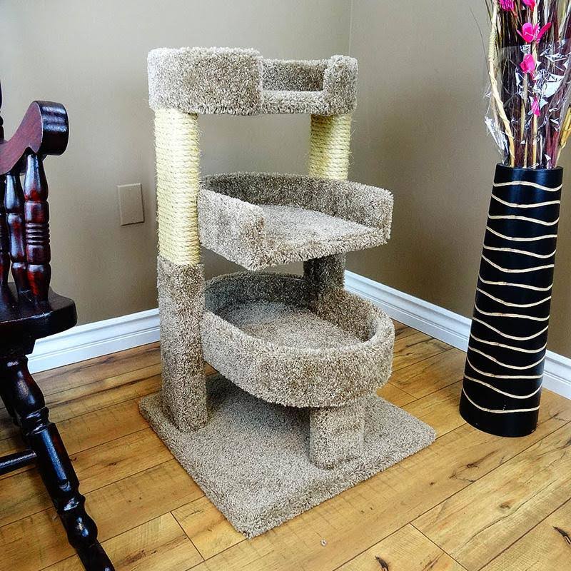 Gray Triple Cat Perch F849