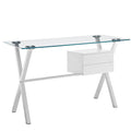 White Office Desk U4035